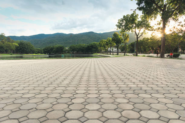 Residential Paver Driveway in Essex Village, CT